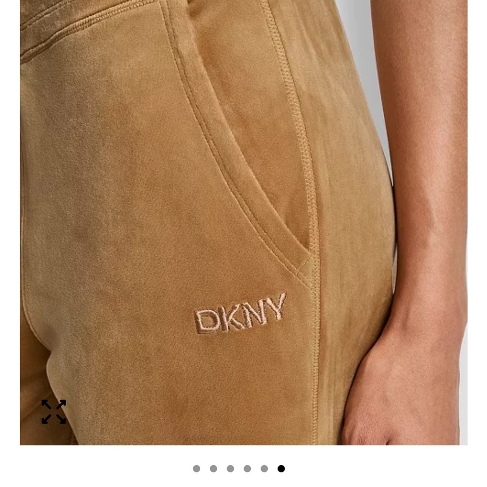 DKNY Sport womens Velour Pants M NWT - Picture 6 of 6